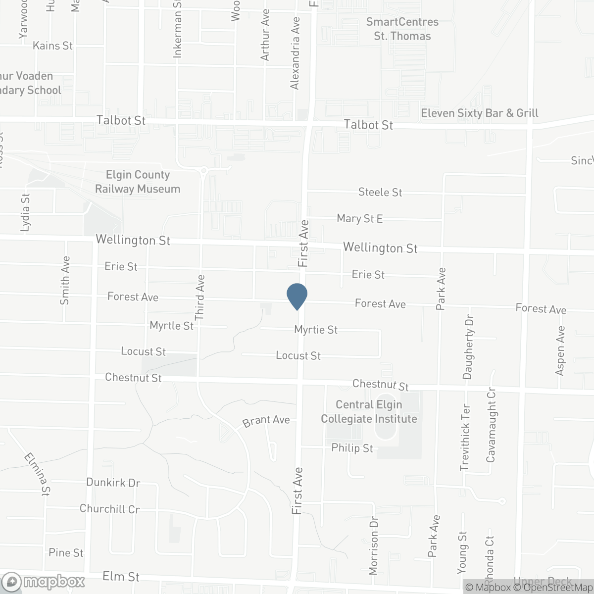 180 FOREST AVENUE, St. Thomas, Ontario N5R 2K9